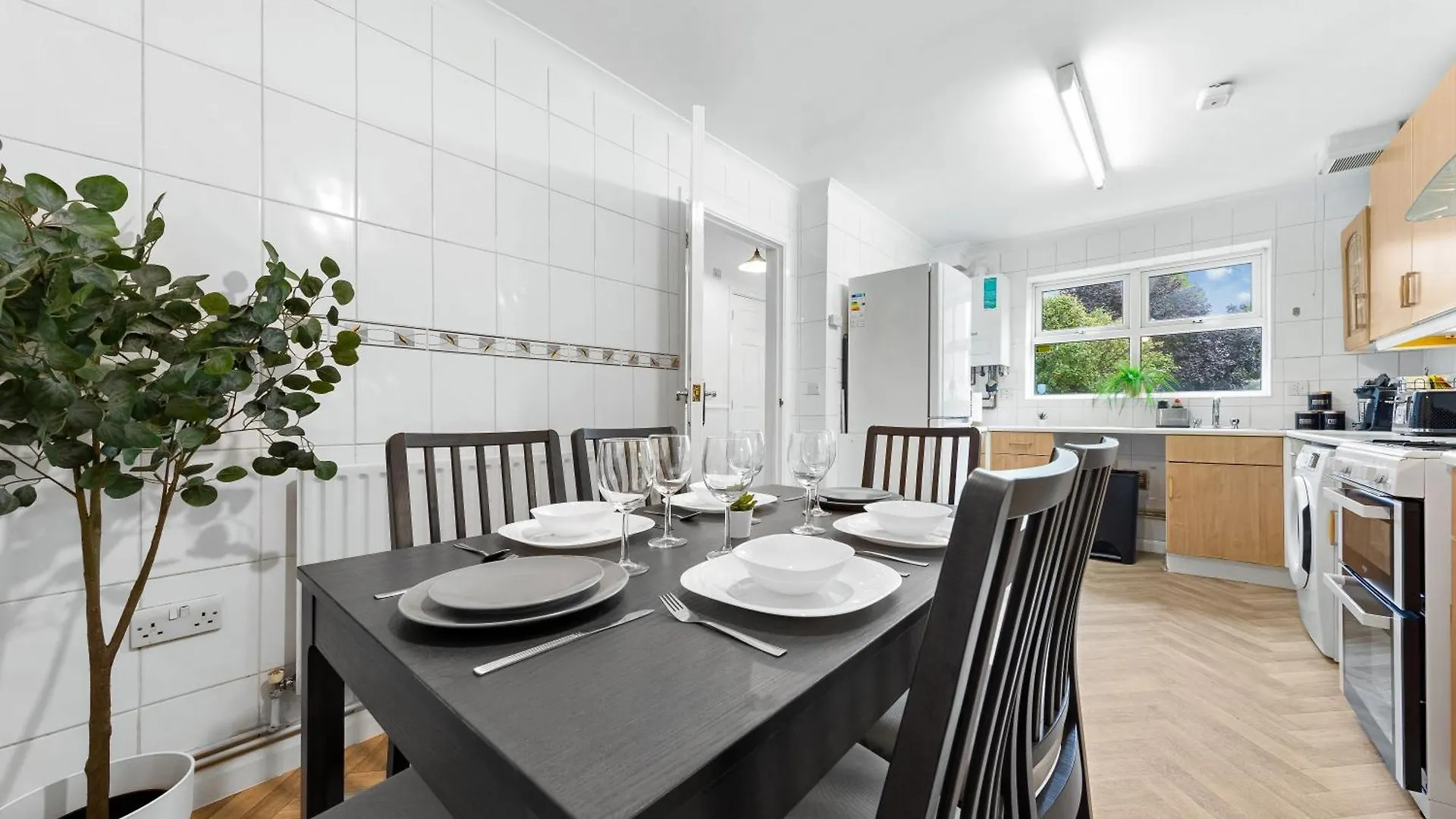 Cozylease 3Br In Canary Wharf,Garden,Gym,Workspace London Ferienhaus