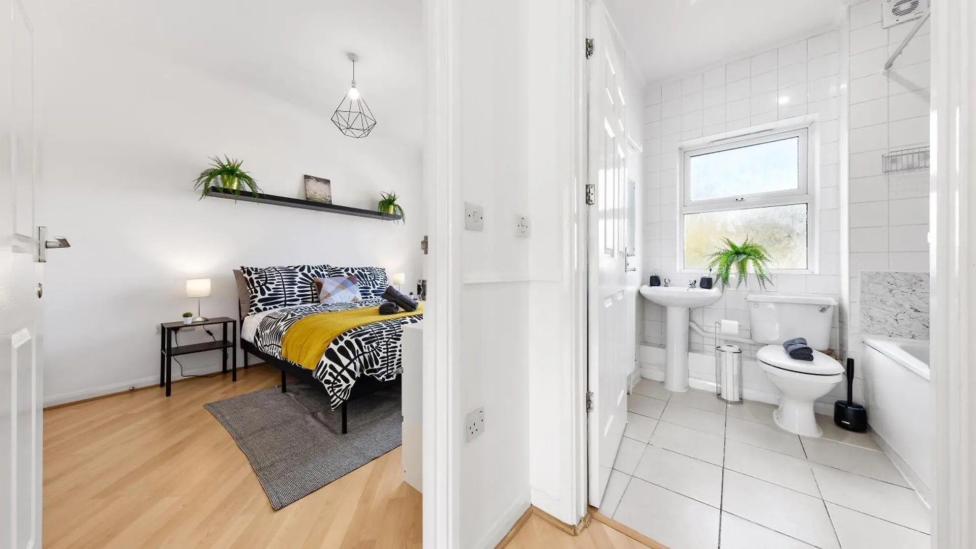 Ferienhaus Cozylease 3Br In Canary Wharf,Garden,Gym,Workspace London